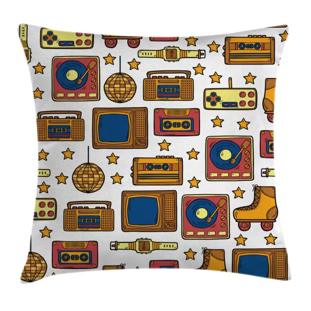 90 Housse de Coussin 90 Thème Retro