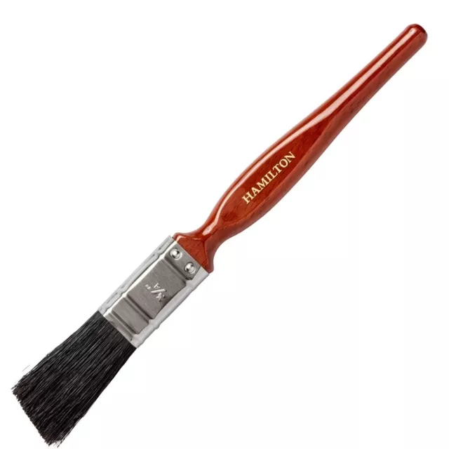 0.75" (3/4 inch) Hamilton Perfection Pure Bristle Angled Window Paint Brush