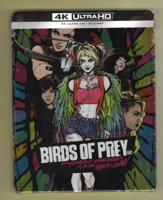 Birds of Prey: The Emancipation of Harley Quinn 4k / 2D - Blu-ray Steelbook