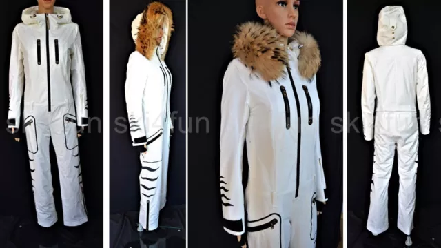 BOGNER DAMEN TEAM SKIANZUG OVERALL SUIT DAFNE-T FLAMMEN Gr 34 XS UVP 1799 € NEU