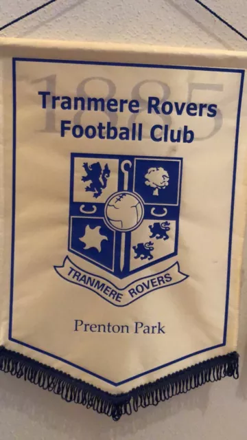 Wimpel Tranmere Rovers FC (0,32x0,41m)