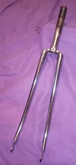 FOURCHE CHROME BOCAMA VELO VINTAGE ROUTE 700 pivot 155 mm FORK