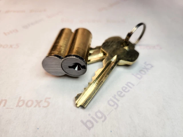 NEW SFIC 7-Pin Core Brass with Satin Nickel Finish with 2 keys + control key NEW SFIC 7-Pin Core Brass with Satin Nickel Finish with 2 keys + control key