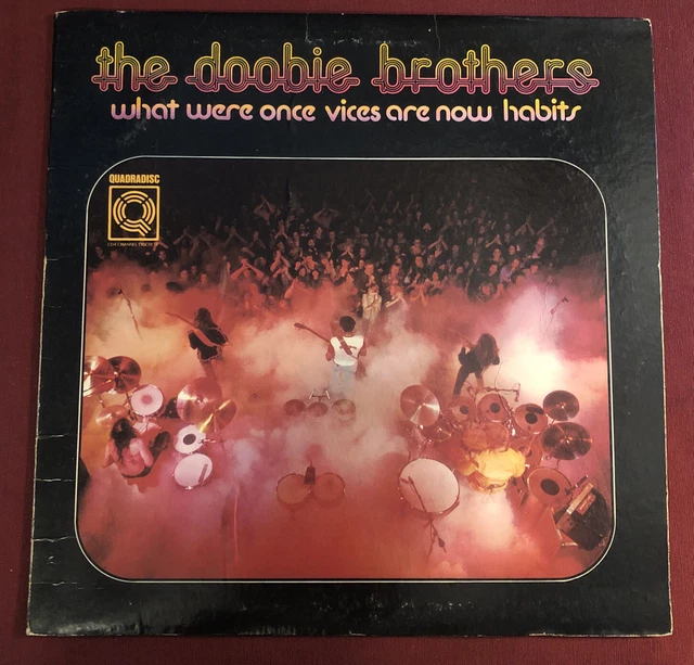 Doobie Brothers- what were once vices Quadraphonic lp with poster vg-