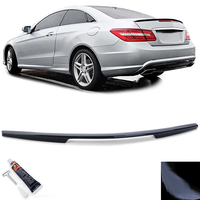 Heckspoiler Für Mercedes E-Klasse W212 - Gloss Black ABS Spoilerlippe
