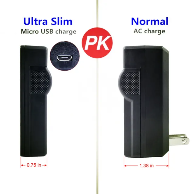 Kastar Battery Slim Charger for Ricoh DB-110 DB110 Ricoh GR IIIx Digital Camera 4