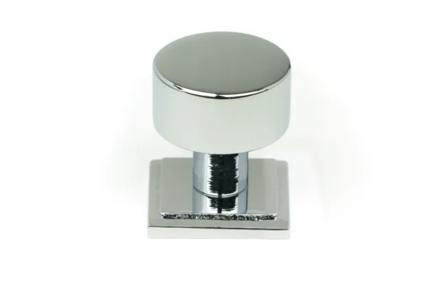 From The Anvil 50327 Polished Chrome Kelso Cabinet Knob - 25mm (Square)