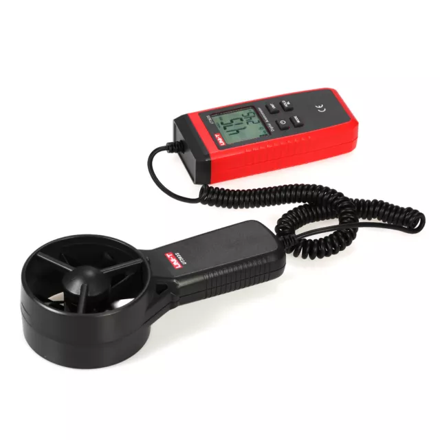 UNI-T UT363S Mini LCD Digital Anemometer Handheld Windgeschwindigkeit Meter K8S4 3