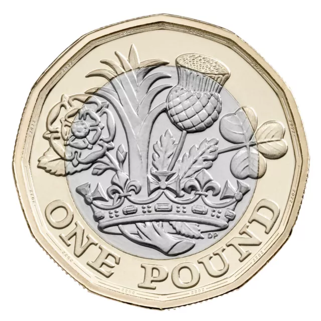 2022 £1 One Pound Coin Brilliant Uncirculated Royal Mint
