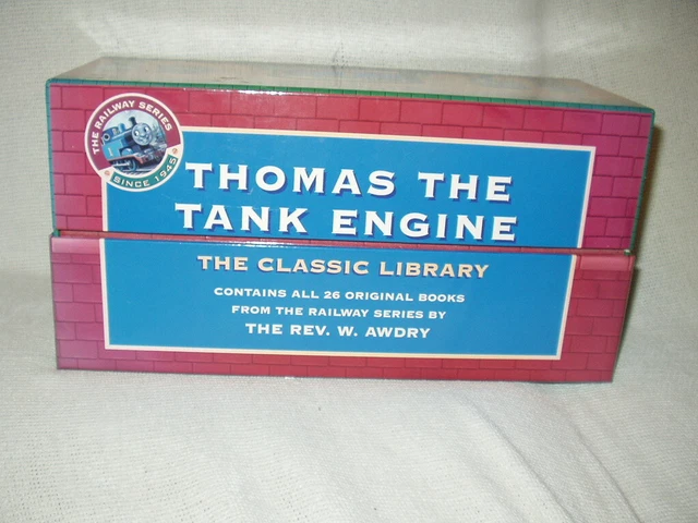 THOMAS THE TANK ENGINE CLASSIC LIBRARY BOX SET OF 26 ORIGINAL BOOKS ...