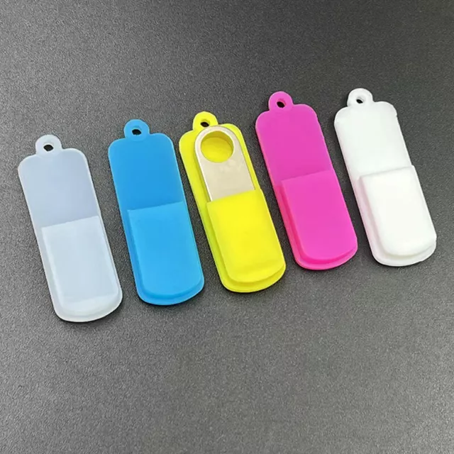 Silicone U Disk Storage Case Bag Portable USB Flash Drive Case Protective CovK_
