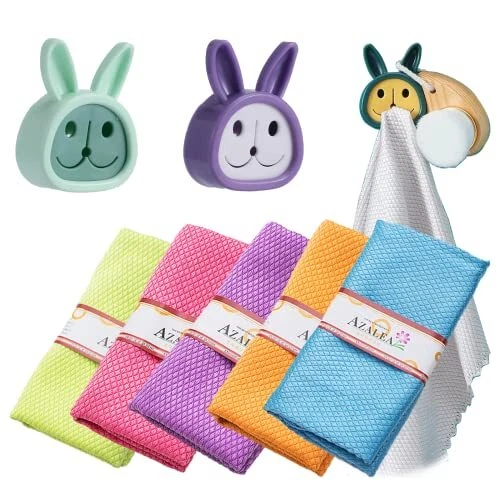 Streak Free Miracle Cleaning Cloth, Microfiber Cleaning Cloth, Fish Scale...