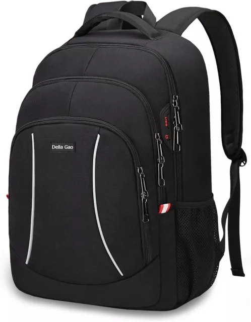 Laptop Backpack Mens Womens Lightweight Large space Water Resistant Daily Use