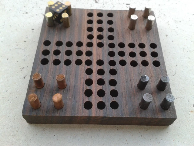 3 Jeux En 1 Jeu De Dames,Jeu D'Échecs Et Petits Chevaux-Jeu De Société