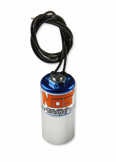NOS Pro Bigshot Nitrous Solenoid Pressure Balanced Design Blue