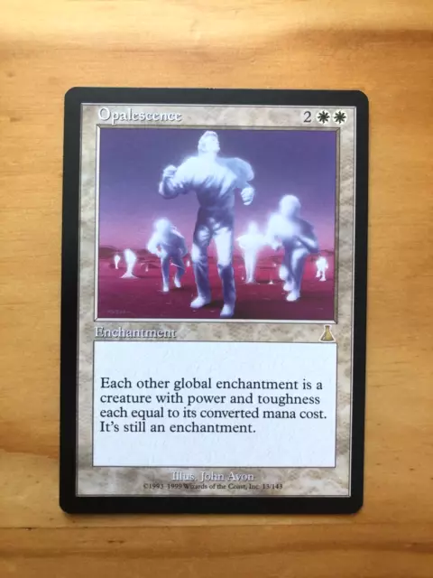 Mtg Urza's Destiny Opalescence NM/LP