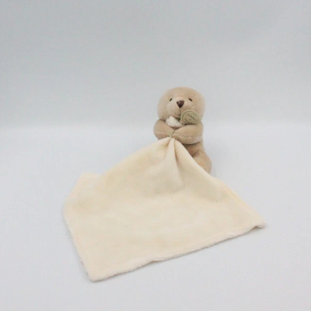 Doudou et compagnie Ours beige avec mouchoir - 20353