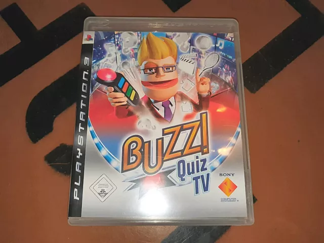PS3 Buzz! Quiz TV For PlayStation 3 PS3 Very Good Condition