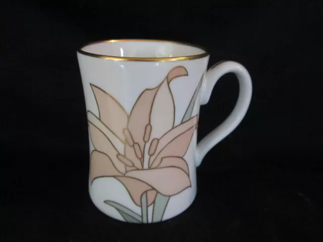 Fitz & Floyd Fleur De Paris Lily Coffee Mug