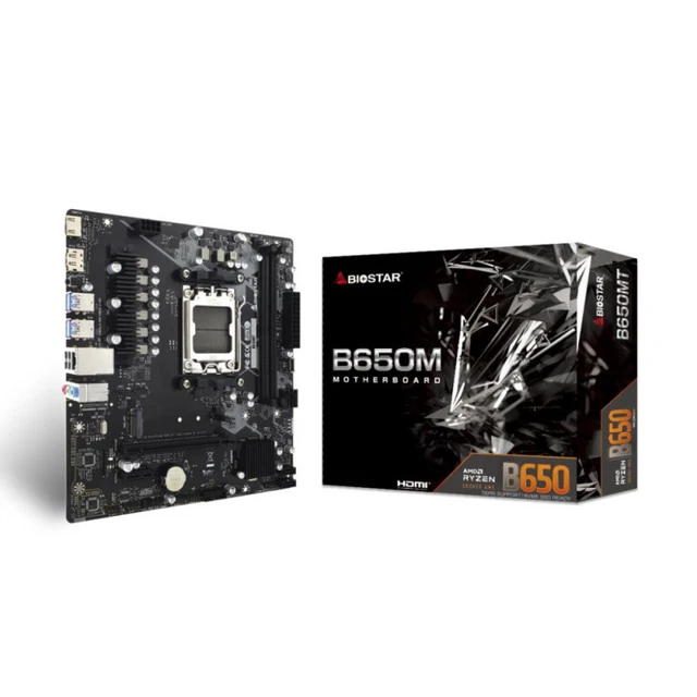 Scheda Madre ASRock B650 Micro-ATX - AMD, DDR5, PCIe 4.0, M.2, HDMI/DP - Foto 1