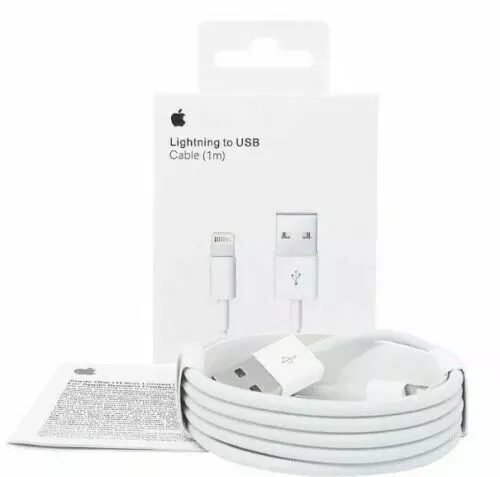 Cable Original 8-Pin USB para iPhone / iPad 1m Con certificación MFi