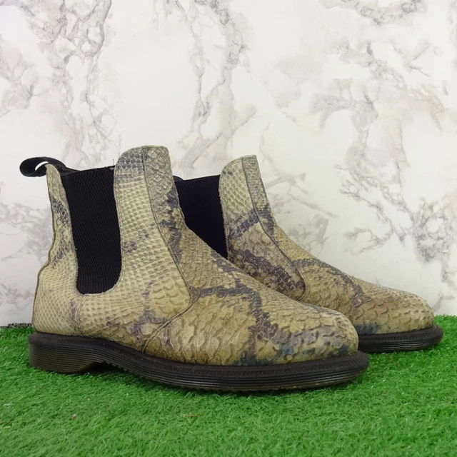 Dr martens flora snakeskin hot sale