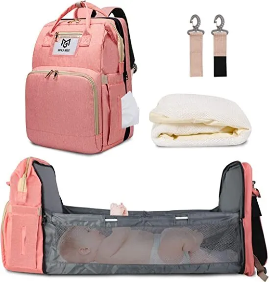 3 In 1 Waterproof Mummy Diaper Bag Maternity Baby Nappy Backpack