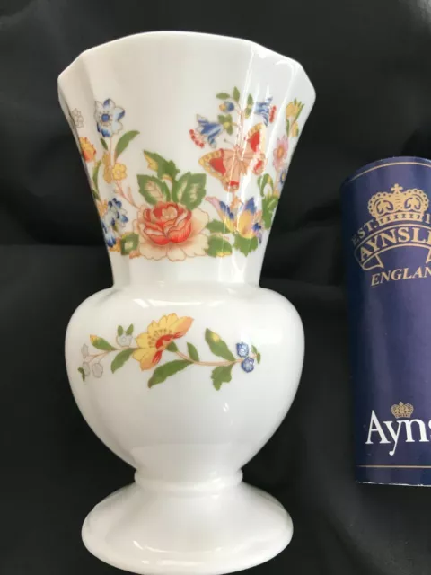 Aynsley Fine Bone China Cottage Garden Vase