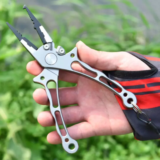 Fishing Pliers Hook Remover Fishing Tackle Fish Lip Gripper Fly Fishing Gear