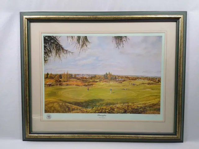 Mark Chadwick Gleneagles Artist Proof Print Green Editions Golf Framed & Glazed