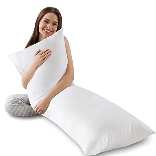 Full Body Pillows for Adults - Long Body Pillow Insert for Sleeping - Soft La...