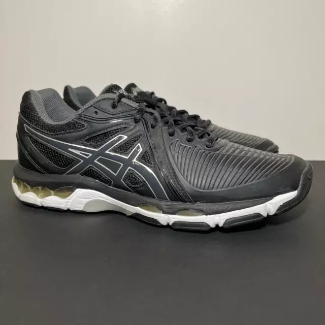 Womens ASICS Gel Netburner Ballistic Black Volleyball Shoes / Size 9