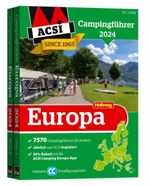 Acsi Europa 2024, Campingführer ACSI