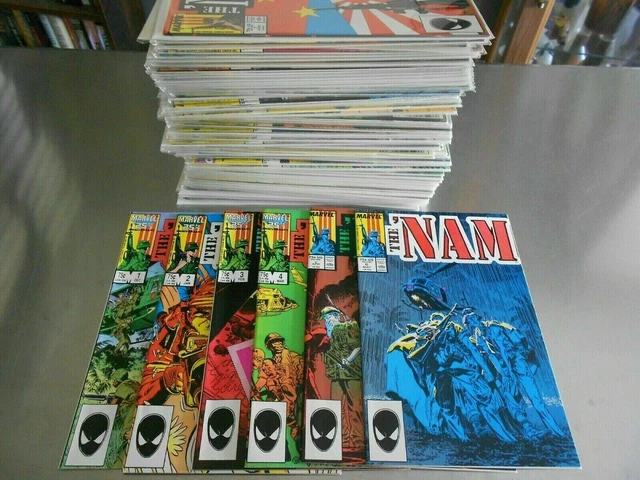 The Nam #1-84 Complete Set 1986-1992 Marvel - Bagged & Boarded NM/M