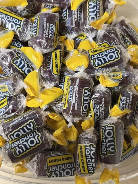Jolly Ranchers Grape candy 1/2 POUND LB 8 OZ bulk hard Candy EX 12/24 World 📦