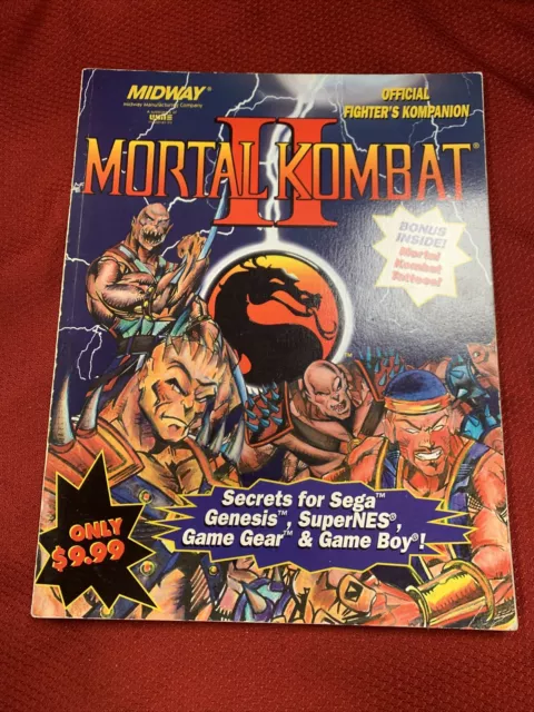 Mortal Kombat II: Fighters Kompanion (Brady Games)