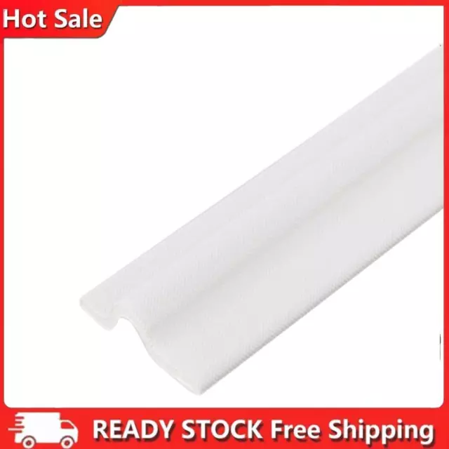 3X10m Sliding Window Gap Sealing Strip Windproof Self-adhesive Tape (White)