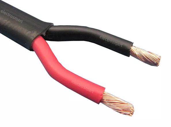 2 Core Red Black Thick Heavy Duty 33 42 Amp Auto Cable Wire 12V 24V Thin Wall