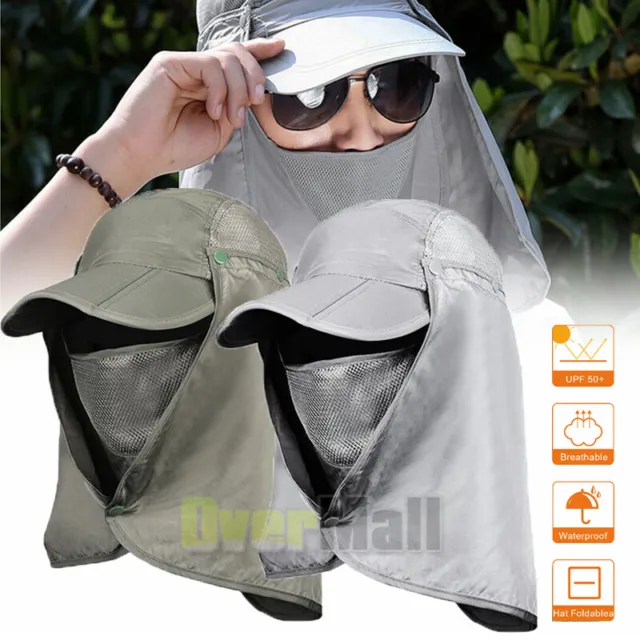 Sombrero Para El Sol Para Hombre Y Mujer Protección Solar UV Al Aire Libre