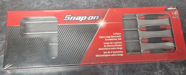 Snap-on Red Foam Tool Organizer – Fits 16-Piece Soft Grip Screwdriver Set SGDX160BFR – Model FMSGD01BR