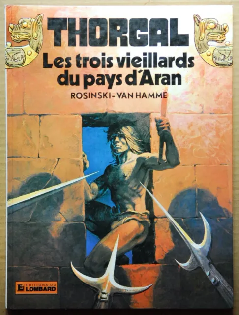 Thorgal - Tome 3 - Les Trois Vieillards Du Pays D'aran - Rosinski - Lombard 1984