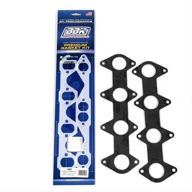 BBK Exhaust Gaskets Header Steel Core Laminate Stock Port Ford Modular V8 3V Pr