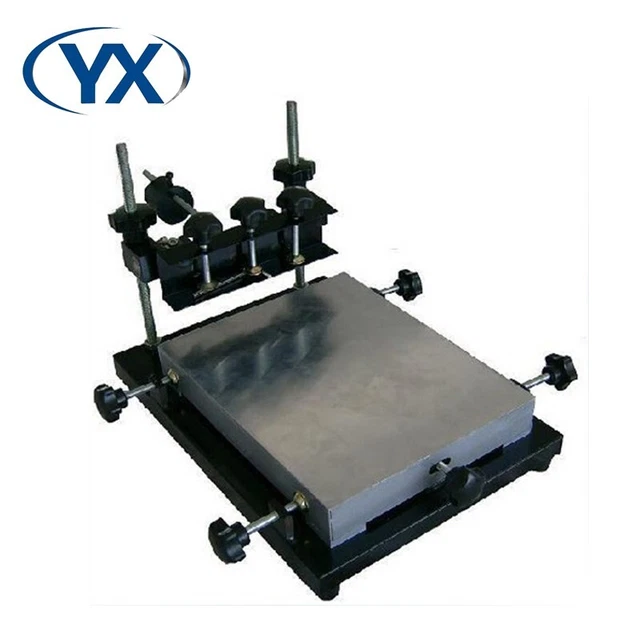 320*440MM Manual Pcb Silk Screen Printing Machine Kit Printer Equipment