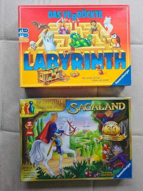 RAVENSBURGER - SAGALAND + Labyrinth
