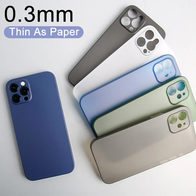 Ultra Thin Matte Clear Hard Case Cover For iPhone 13 12 11 14 Pro Max Xs Max XR