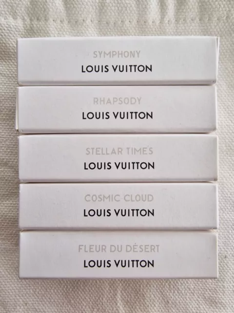 100% AUTHENTIC LOUIS vuitton perfume samples etoile filante 2ML x4 With  Box. £39.99 - PicClick UK