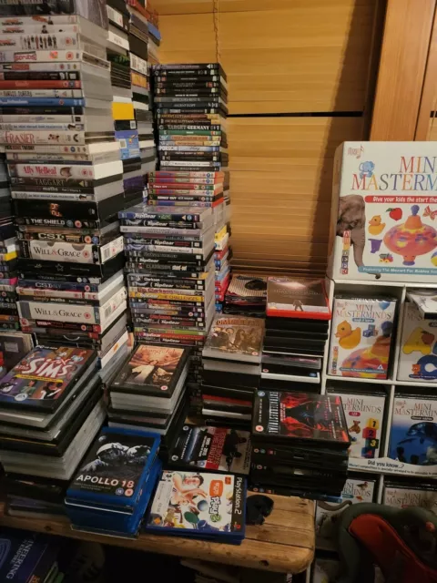 100 DVD Bundle Joblot Bulk All Tested Full Working Unlike Others sellers