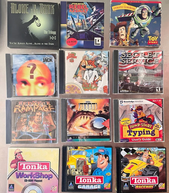 PC/CD ROM GAME Lot Of 20 Mixed Lot Of Preowned Games Zeus Prison