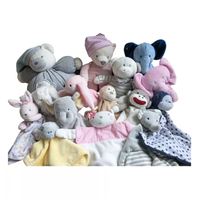 Baby Comforter Soft Toy Bundle Job Lot x15 (c) 2