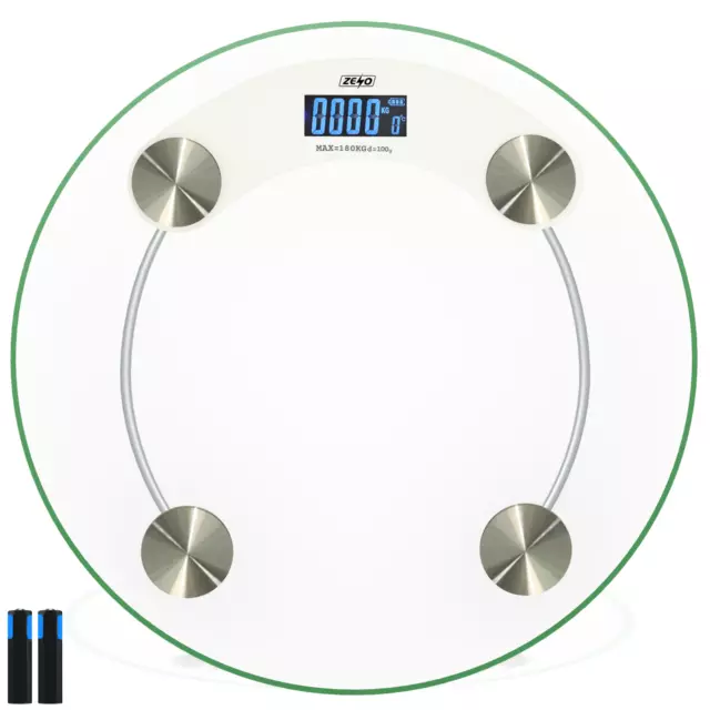 Bathroom Scales Weighing Digital Lcd Electronic Home Body Glass Scale Weight